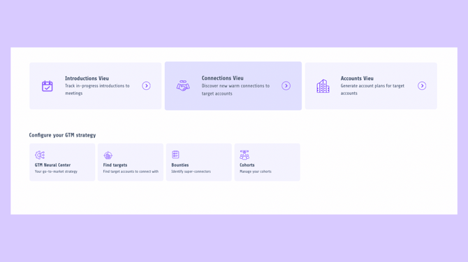 Connections Dashboard | Vieu